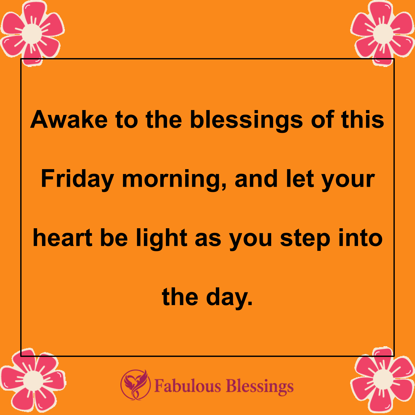 Awakening to Friday Morning Blessings