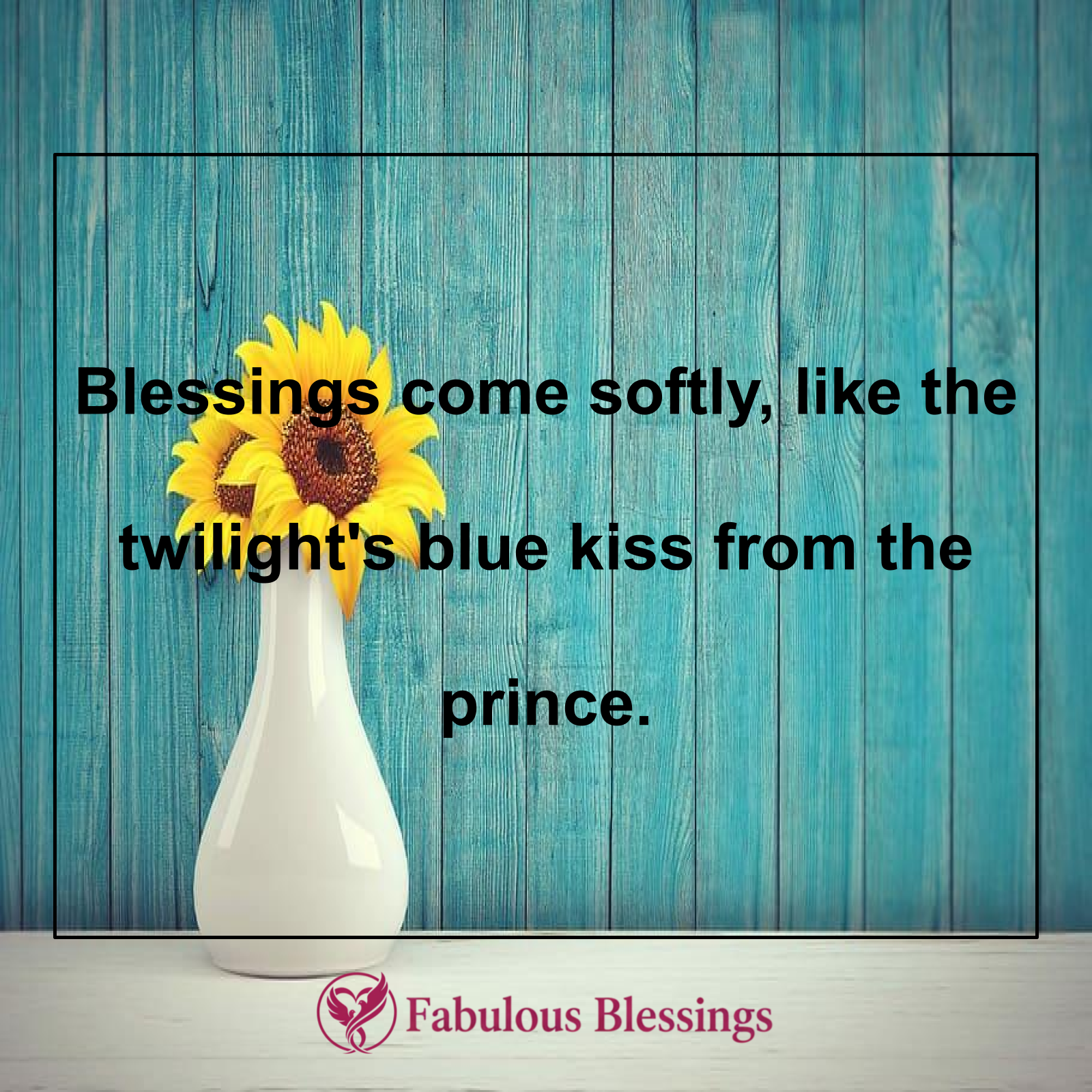 Twilight's Blue Kiss from the Prince