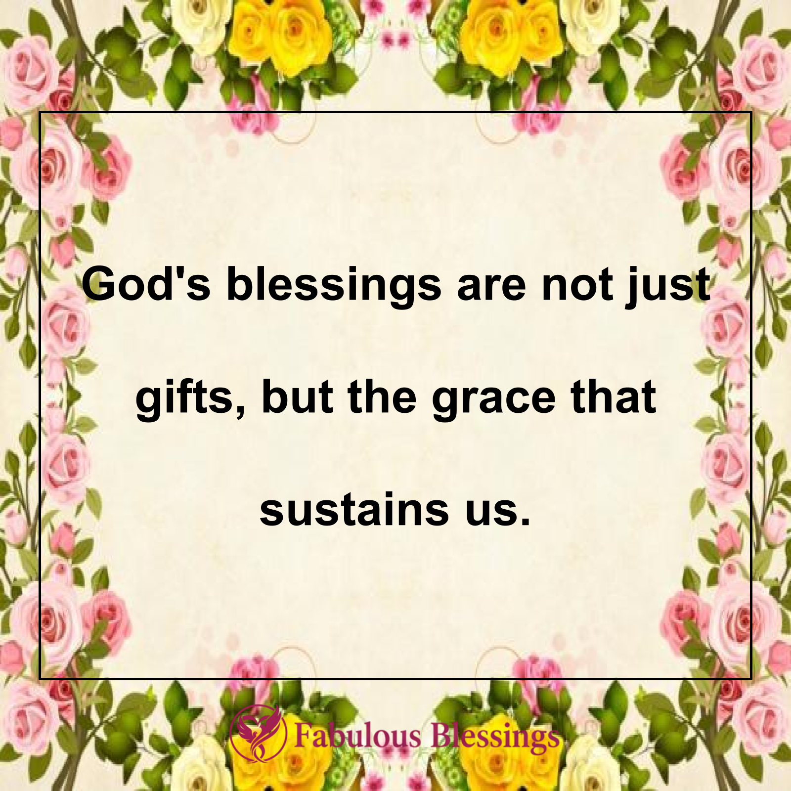 God's Blessings in Spiritual Growth