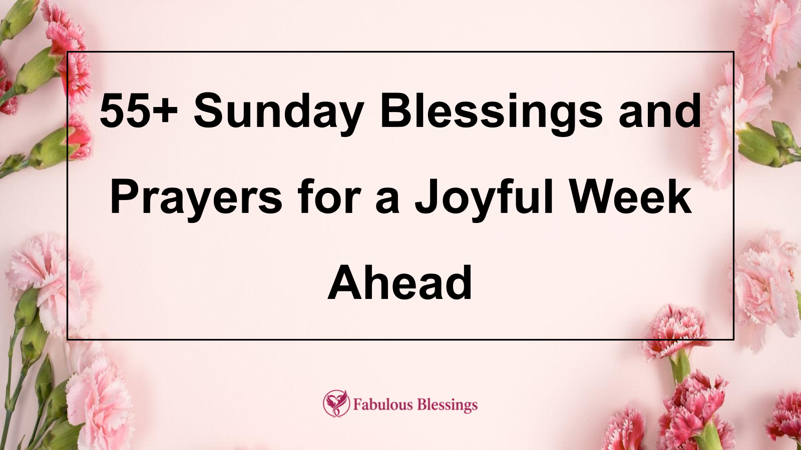 sunday blessings and prayers