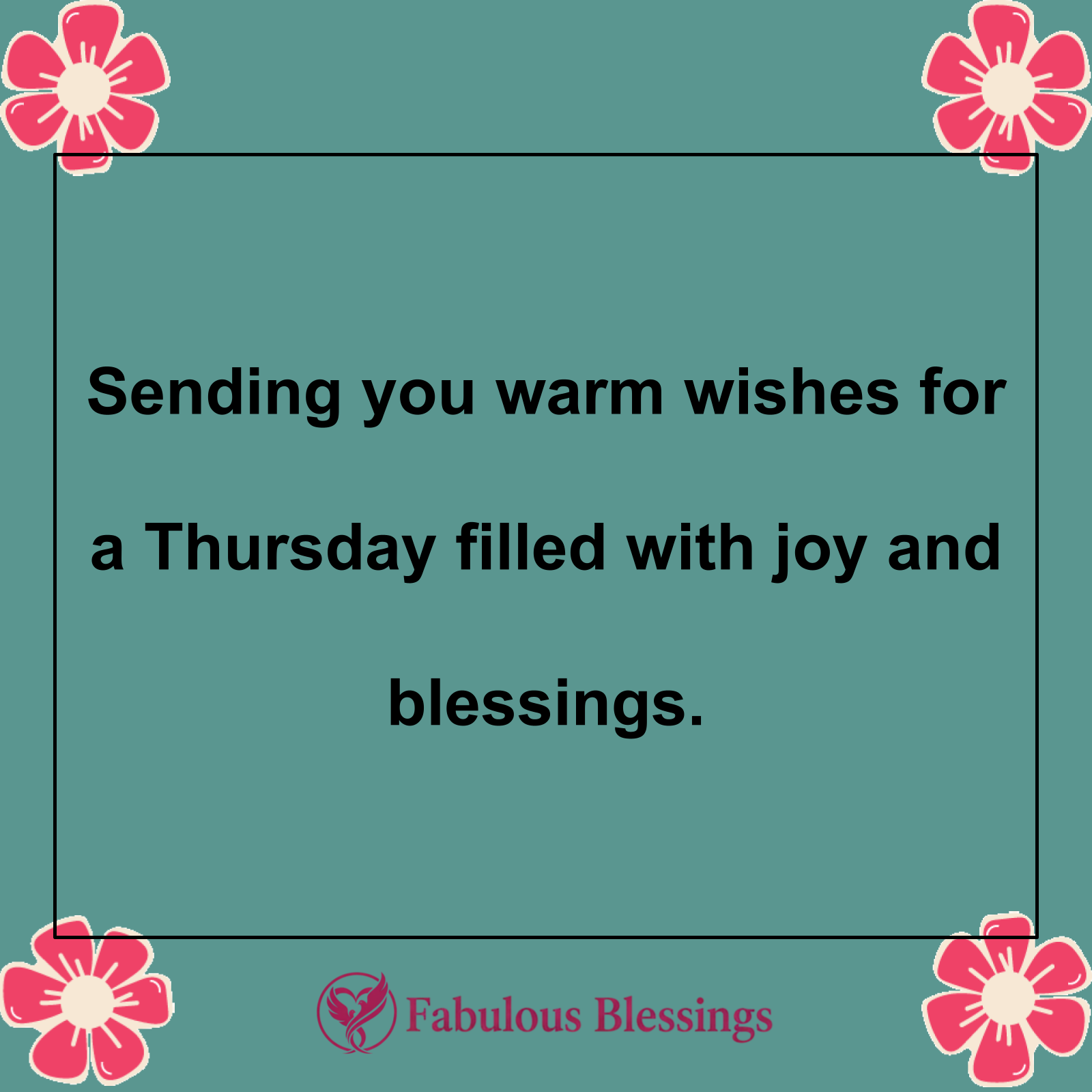 Happy Thursday Blessings for Reflection