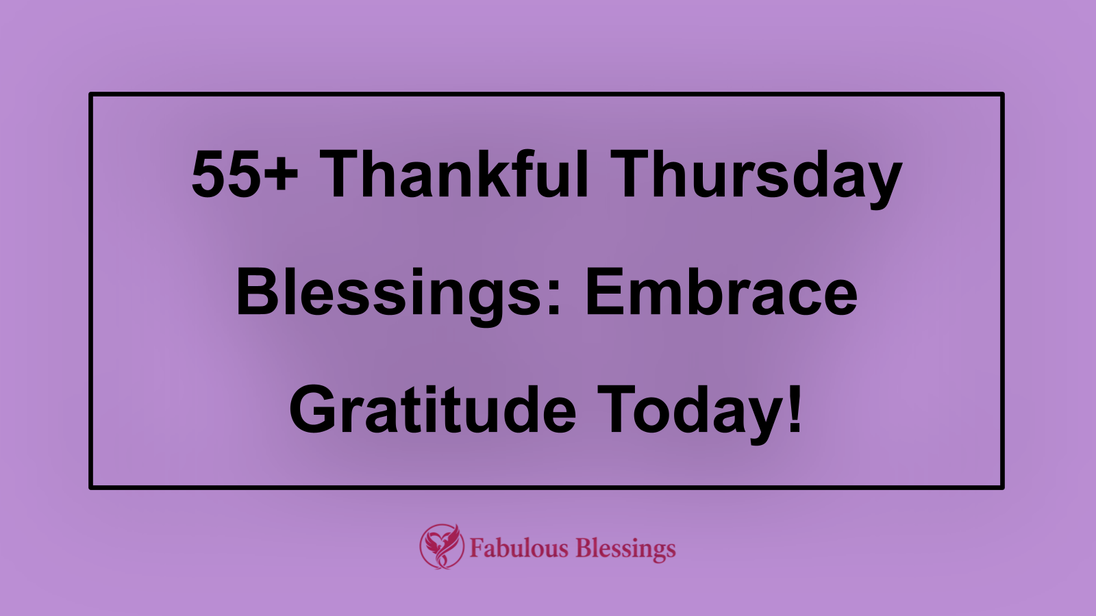 thankful thursday blessings