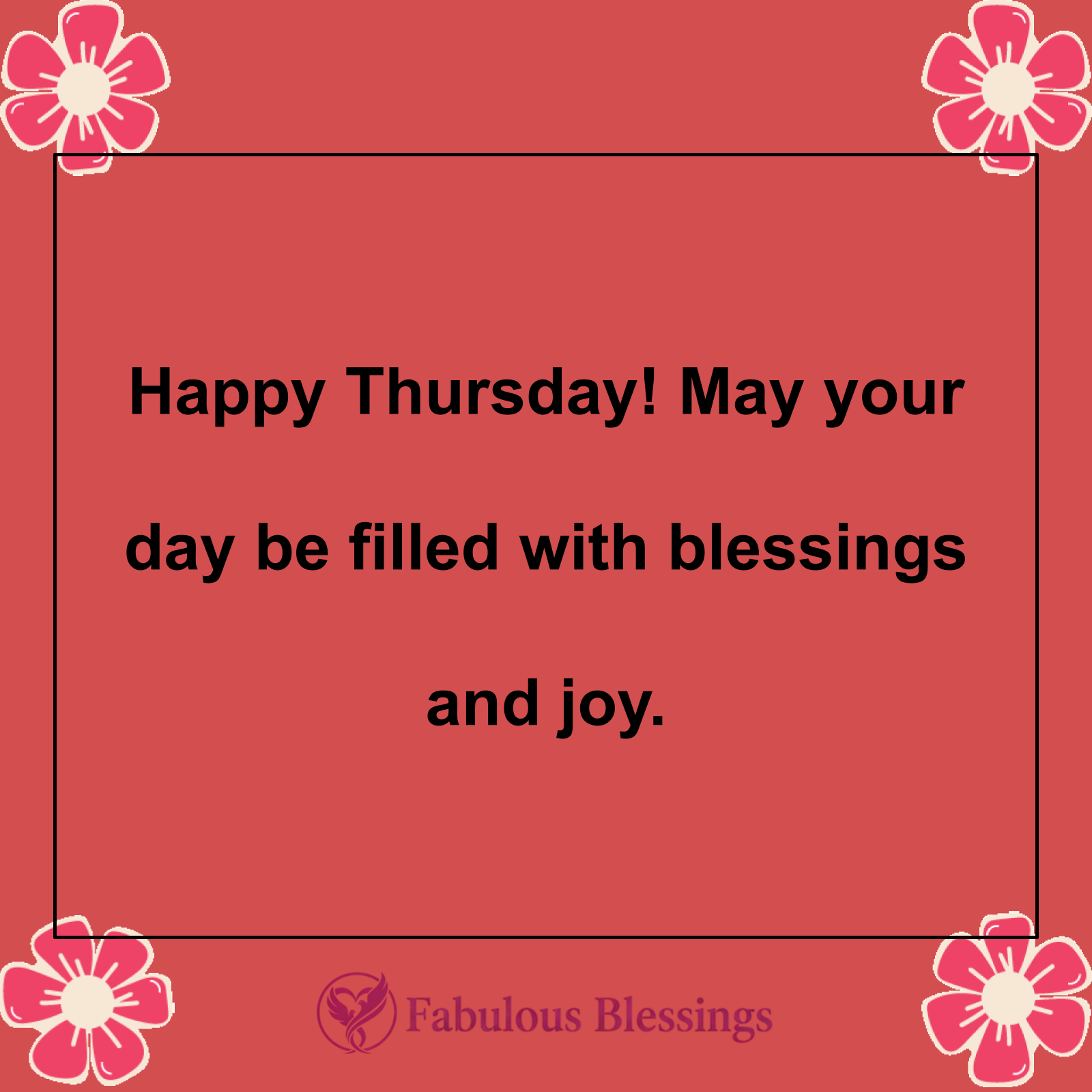 Happy Thursday Blessings for Positivity