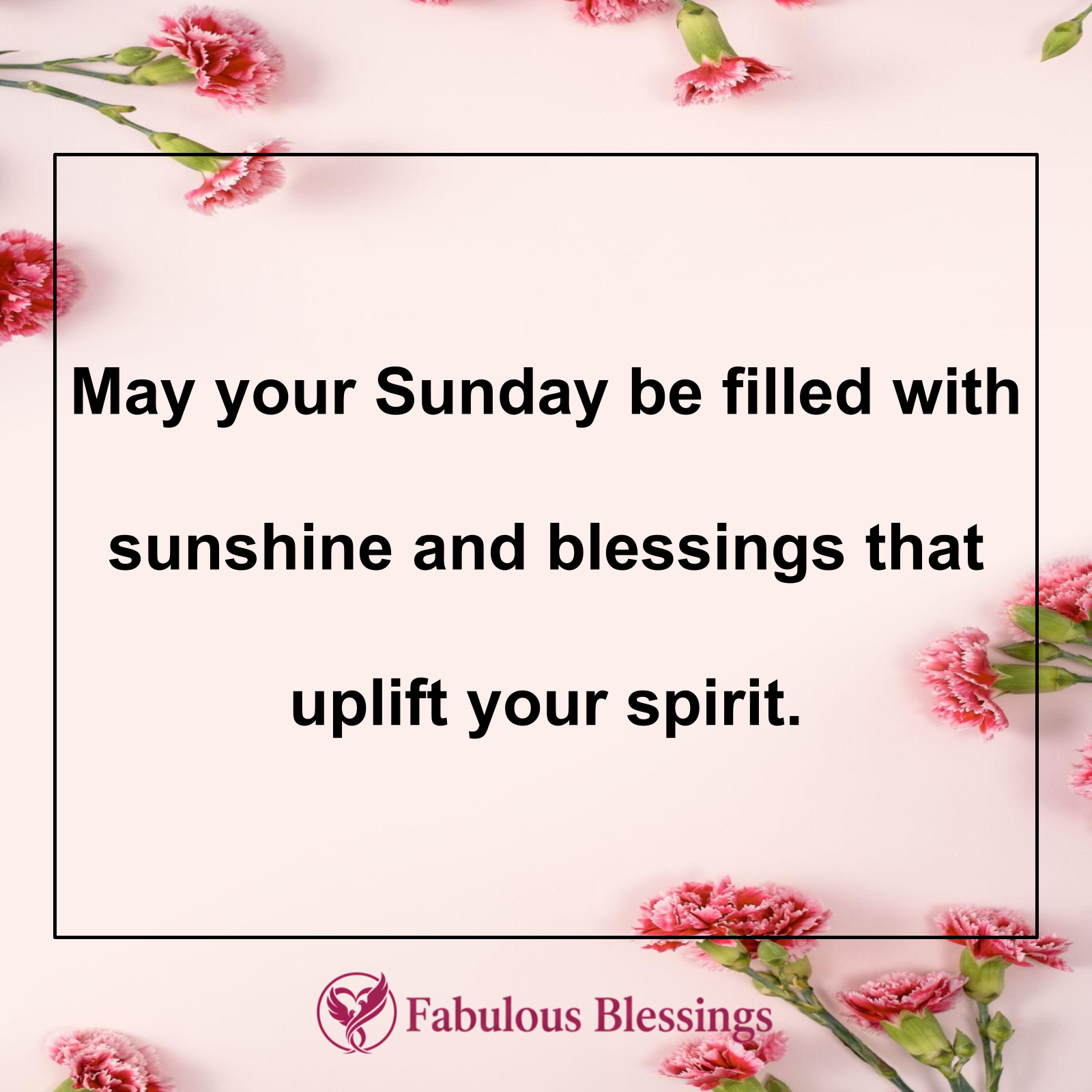 Peaceful Sunday Blessings