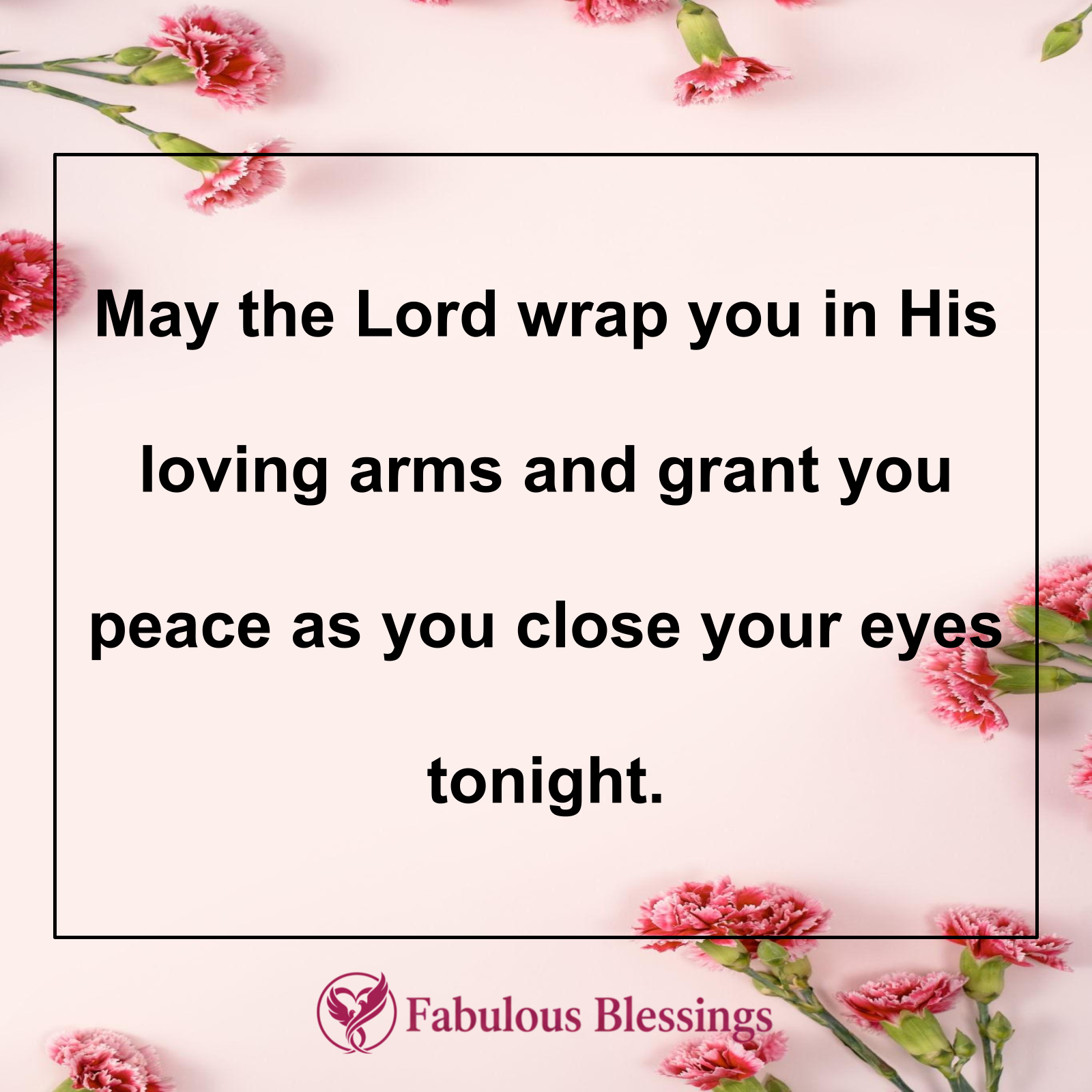 Peaceful Night Blessing