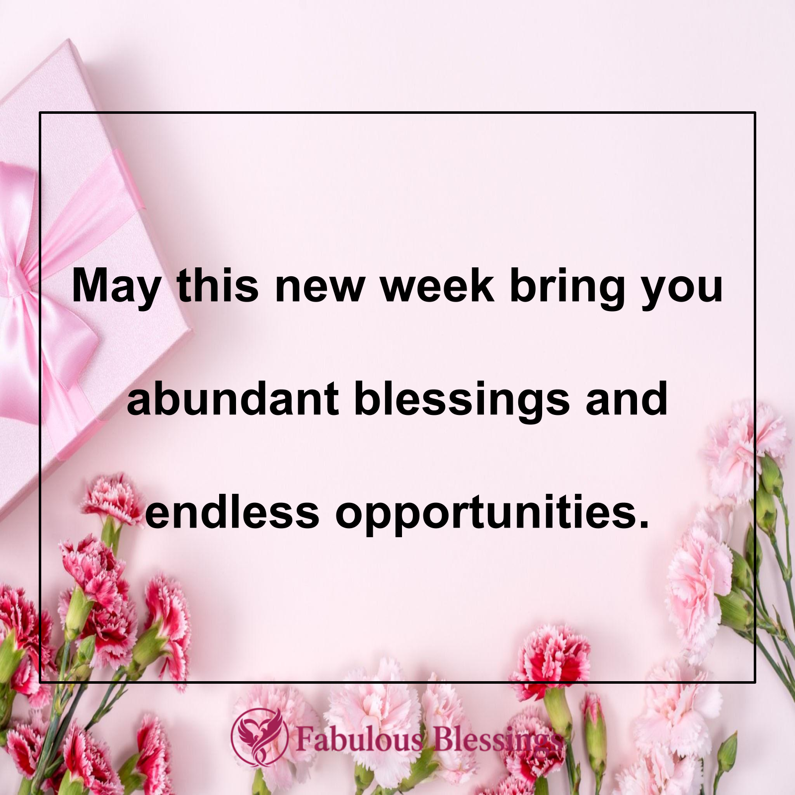 Embracing New Week Blessings