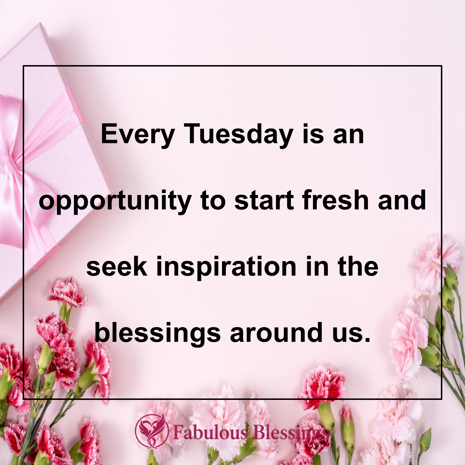 inspiration Tuesday blessings embrace the journey