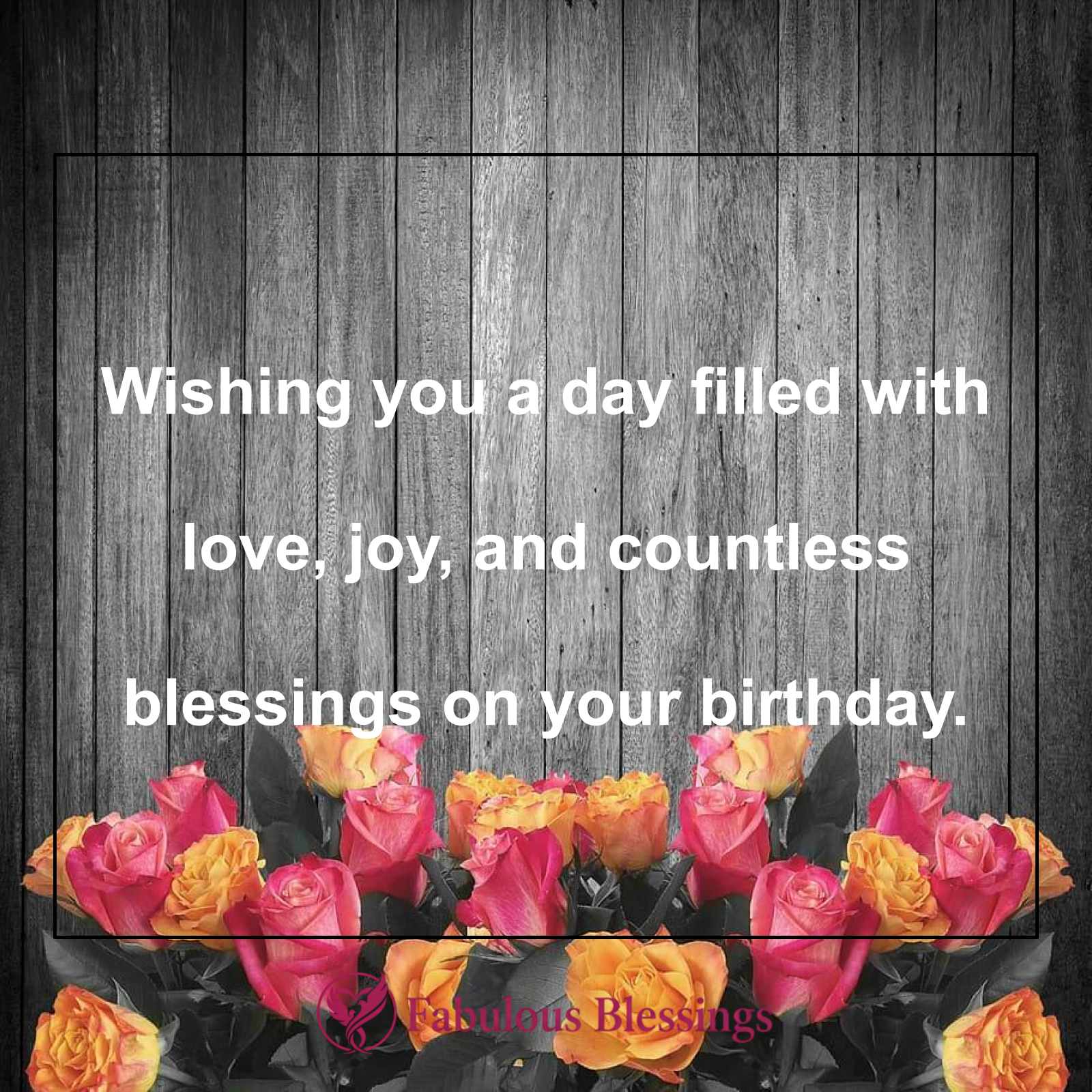 Joyful Birthday Blessings